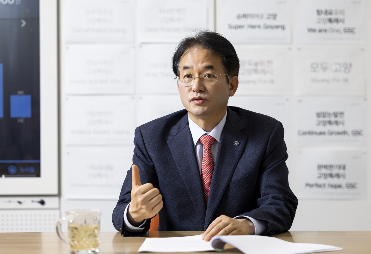 이동환 고양특례시장은 고양시 전체를 하나의 거대한 문화 플랫폼으로 조성한다는 구상을 갖고 있다. 최영재 기자