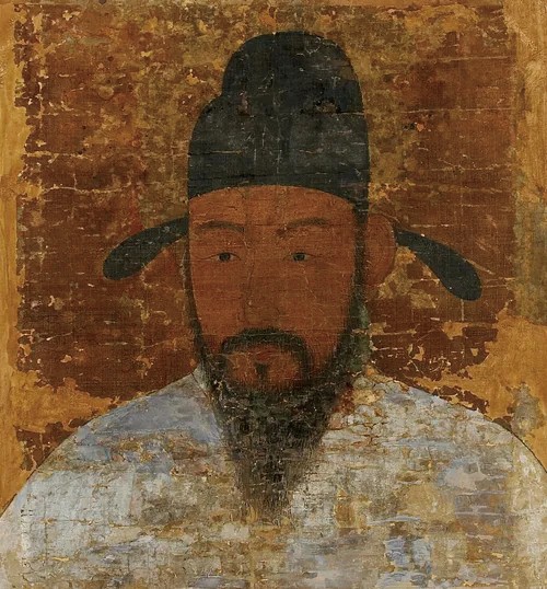 경북 상주시 옥동서원에 있는 황희 초상. 62세가 되는 해(1424년)에 그려진 것으로 알려져 있다. 사관 이호문은 그의 비리를 가장사초에 기록했다가 제출했지만, 9명의 대신들이 논의한 끝에 수정됐다. 실록에 대신들의 논의 내용이 전해져 오늘날까지 논란이 되고 있다. [사진 국가유산청]