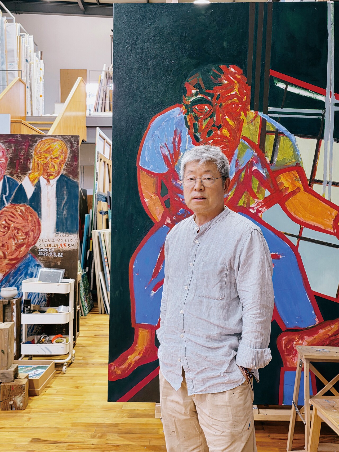 죽음을 친구 삼고 예술을 칼로 삼아 비극의 현장을 그림으로 기록한다 - 뉴스 썸네일 이미지